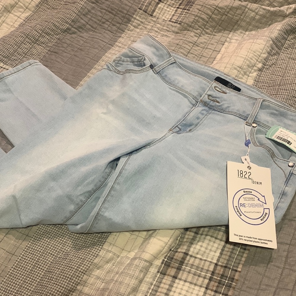 1822 Crop skinny jeans